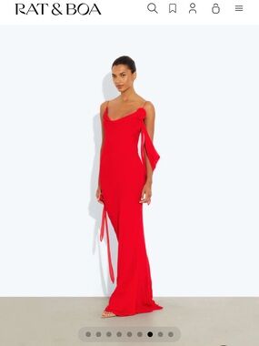 rat and boa black cut out dress RAT & BOA Costella Black Maxi Dress UK XS – Reliked main image 0